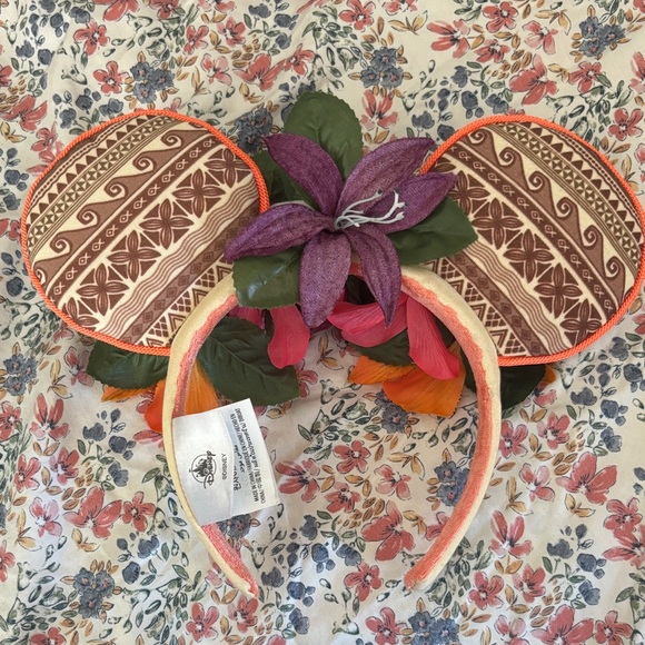 Disney Tribal Pattern Mouse Ears with Purple and Orange Accents - Picture 2 of 2